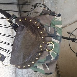 Unisex Crossbody Shoulder Handbag Camo Camouflage  Bag